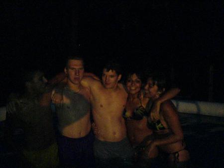 Moi,Mon couz, David, Elisa, SAmira